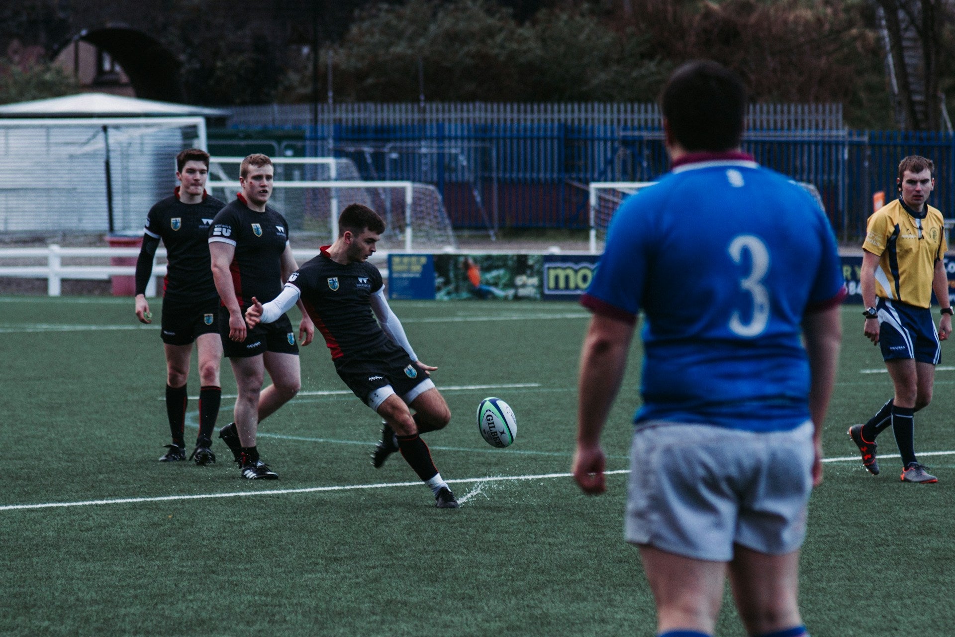 Black Rugby Socks