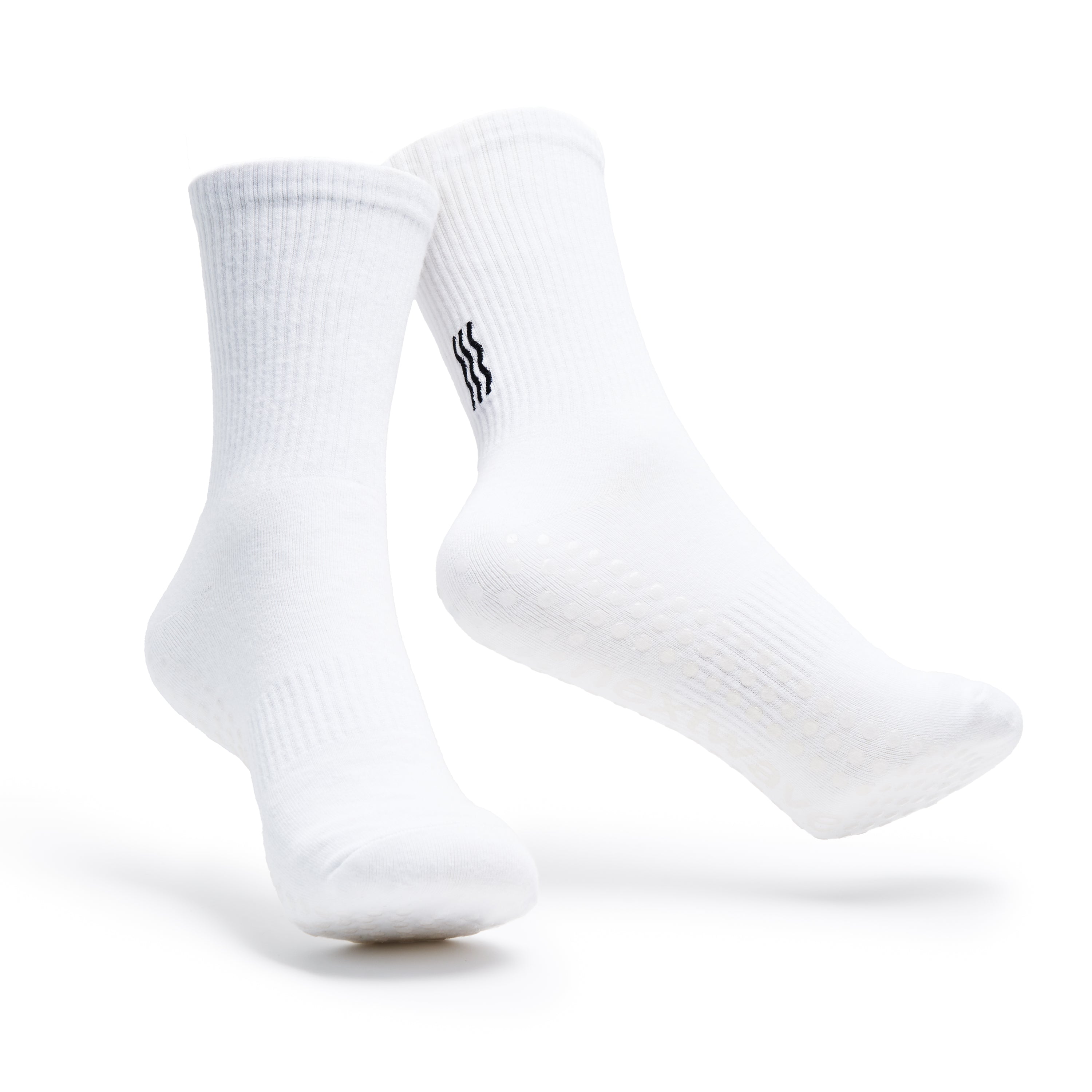 Pilates Yoga Sock - White