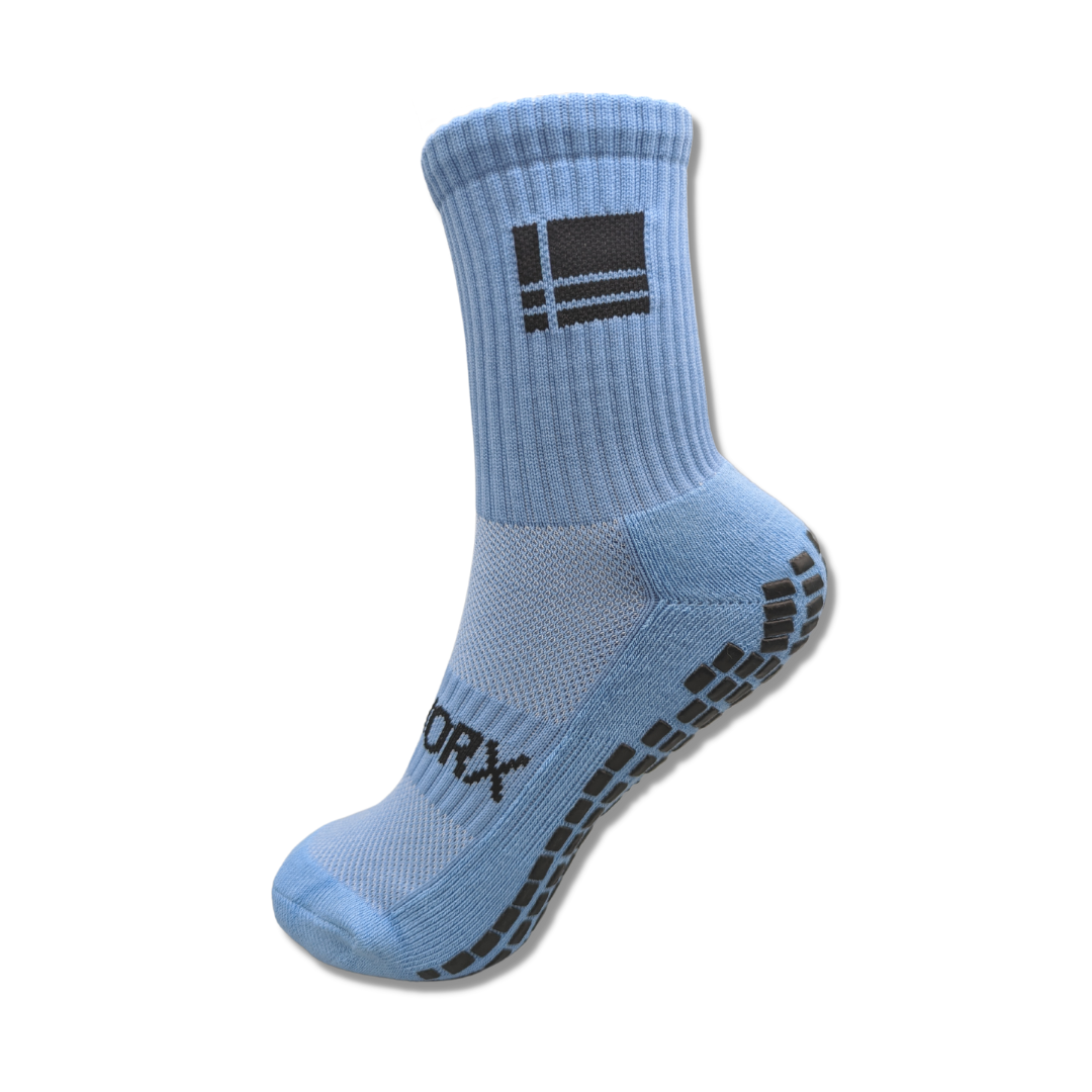 Pro Grip Socks - Baby Blue