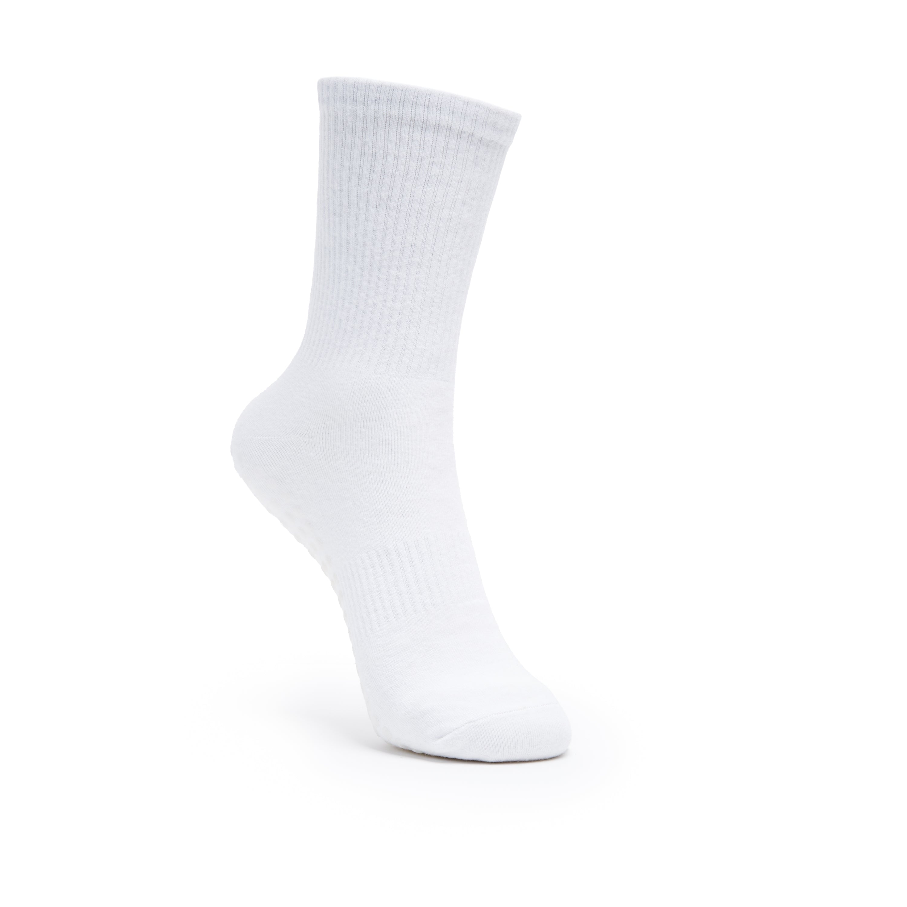Pilates Yoga Sock - White